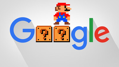 Google 슈퍼 마리오 브라더스 이스터에그
